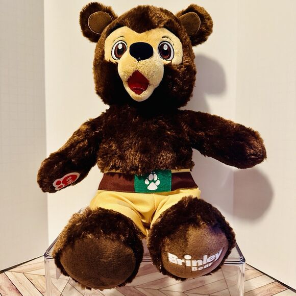 Build-A-Bear Workshop Other - Build a Bear Workshop Great Wolf Lodge Brinley Bear 15" Plush Yellow Shorts